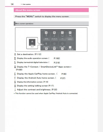 toyota alphard 2020-2021 navigation manual